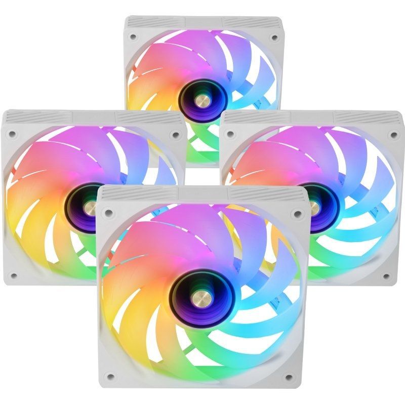 Pack 4 Ventiladores Mars Gaming MF-SI4KIT
12cm + HUB + Mando a Distancia
ARGB
Blancos