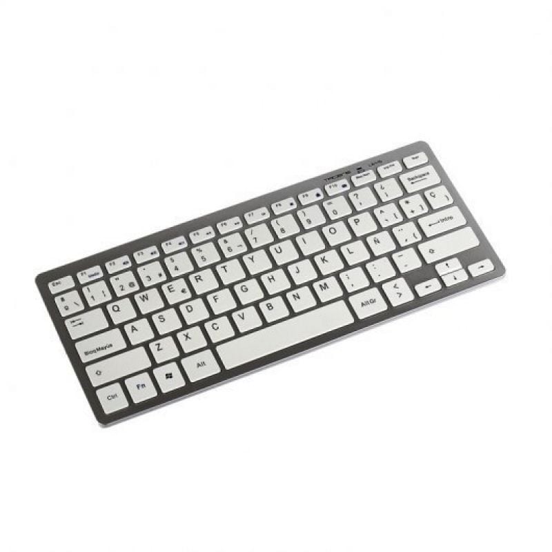 Tacens Levis Teclado+Ratón Inalámbrico Blanco Ultr