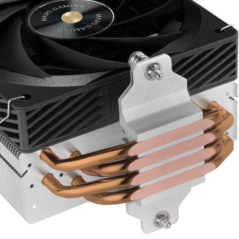 MARS GAMING Ventilador MCPU-X4 120MM 220W Negro