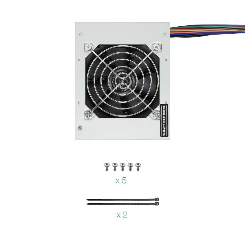 Fuente de Alimentación SFX TooQ TQEP-500S-SFX
500W
Ventilador 8cm