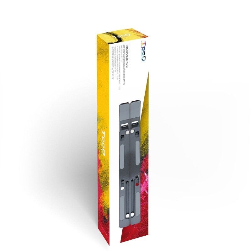 Tooq Soporte elevador plegable portátiles Gris