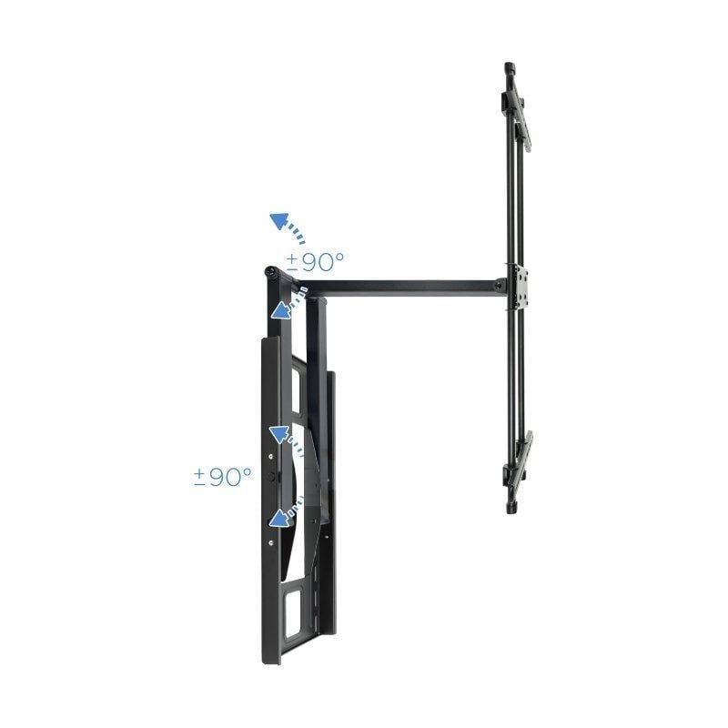 Soporte de Pared Orientable
Inclinable TooQ LP4380XL-B para TV de 43-80"
hasta 50kg