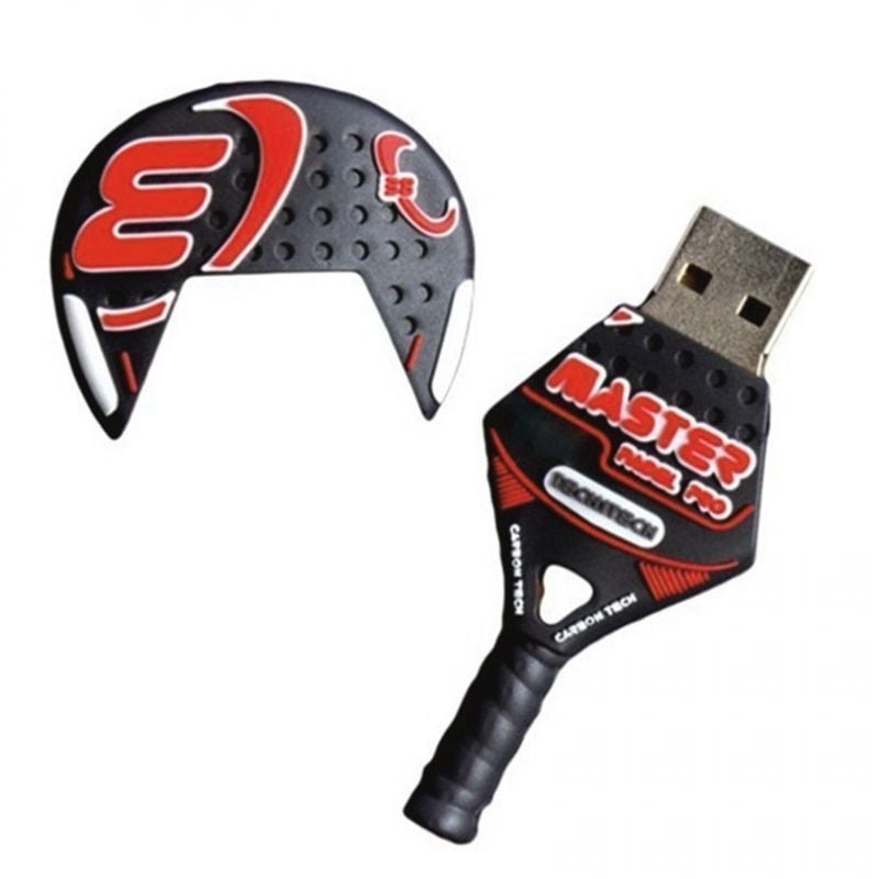 TECH ONE TECH Raqueta padel roja 32 Gb USB 2.0