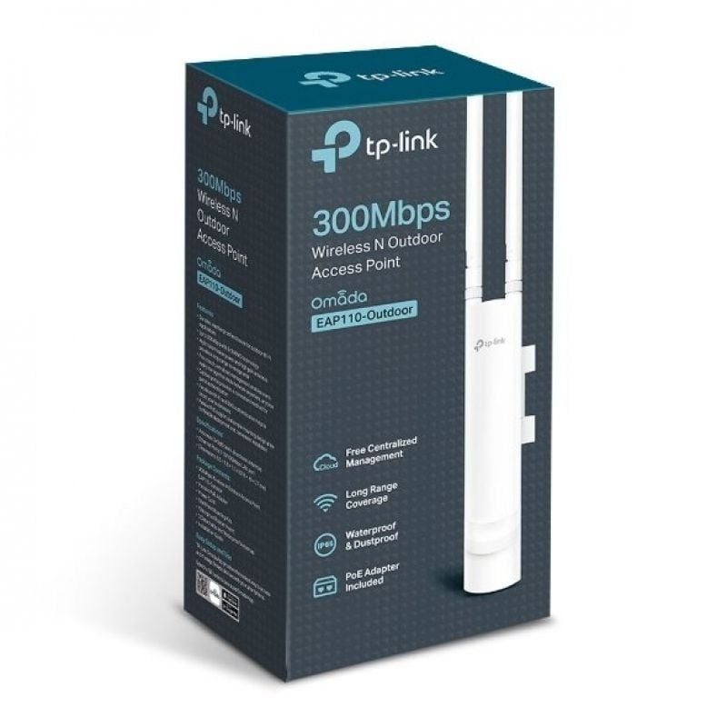 TP-LINK EAP110-Outdoor Punto Acceso N300 PoE