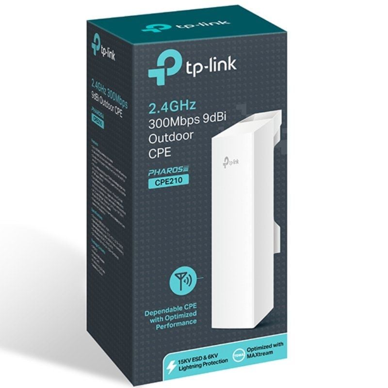 TP-LINK CPE210 Punto Acceso N300 PoE
