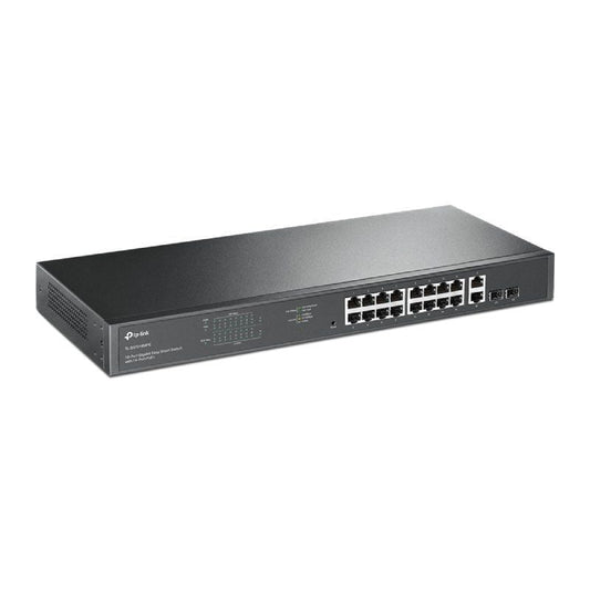 Switch TP-Link Easy Smart TL-SG1218MPE 20 Puertos
RJ-45 10/100/1000 PoE+/SFP