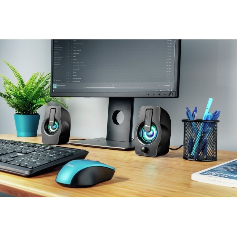 Altavoces Trust Gemi RGB
12W
2.0