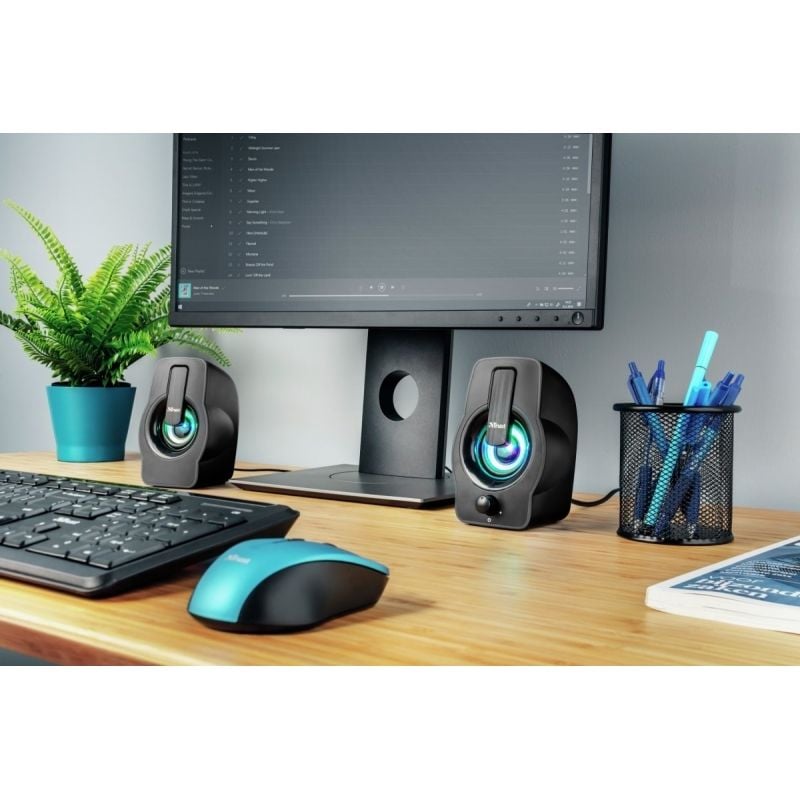 Altavoces Trust Gemi RGB
12W
2.0