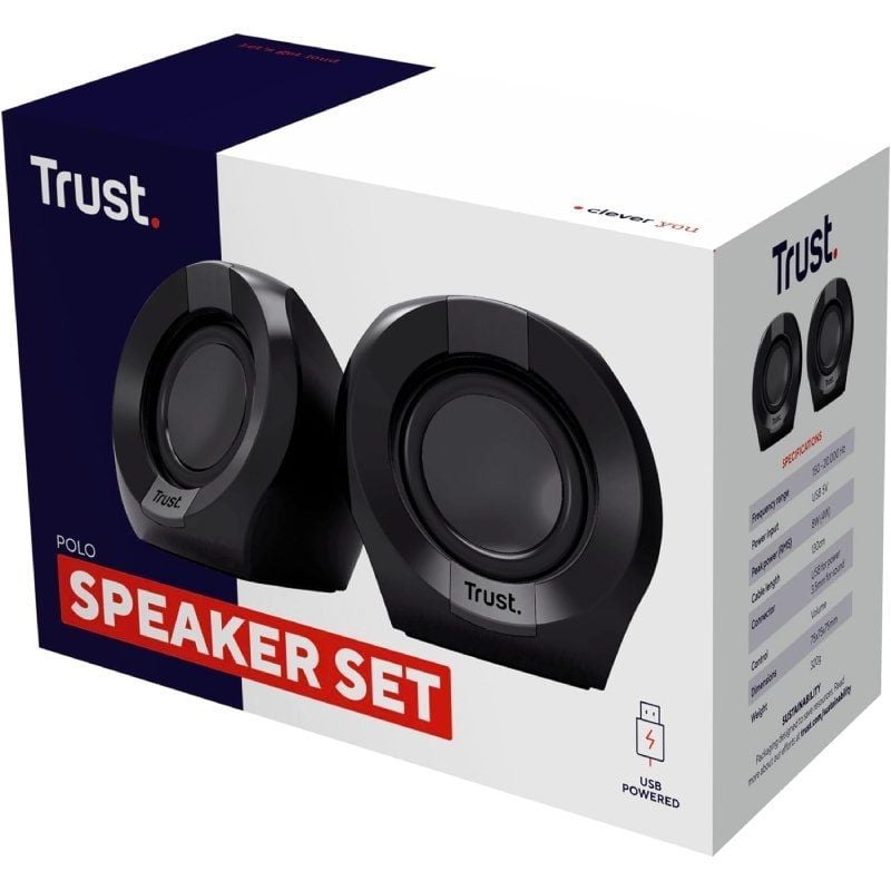 Altavoces Trust Polo 2.0
8W
2.0