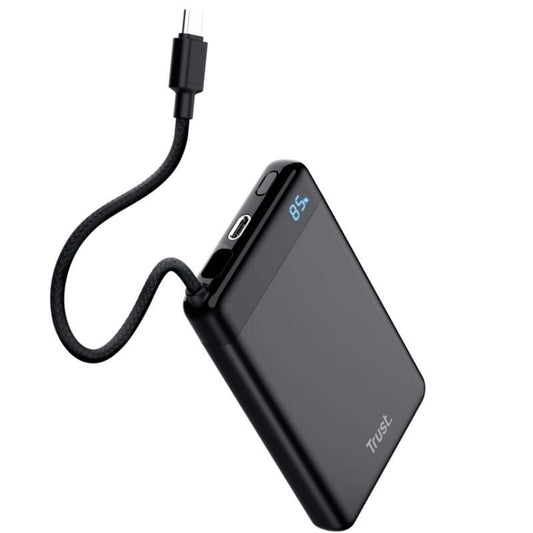 Batería Externa/Powerbank Trust Fiera 10000mAh
20W
Incluye Cable USB Tipo-C