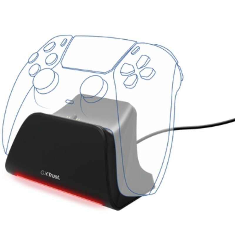 Estación de Recarga Rápida Trust Gaming GXT 255 para PS5
