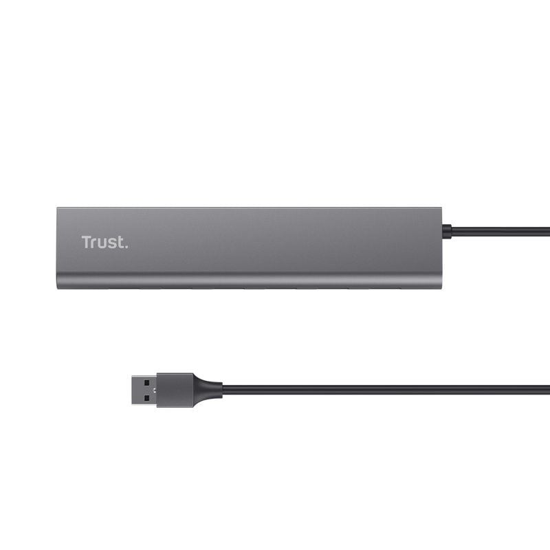 Hub USB 3.2 Gen1 Trust Halyx
7xUSB
1xUSB-C
Gris