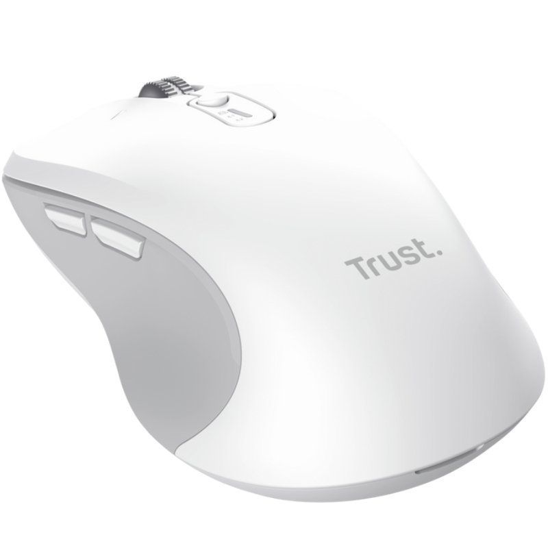 Ratón Ergonómico Inalámbrico Trust Ferro
Hasta 3200 DPI
Blanco