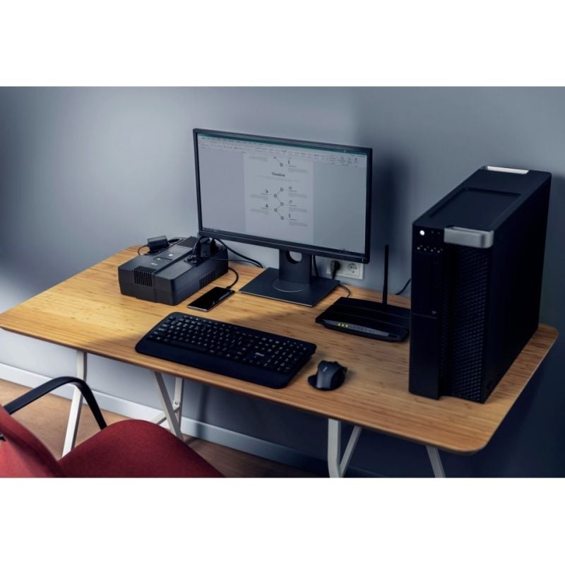 SAI Línea Interactiva Trust Maxxon
800VA
6 Salidas
Formato Bloque