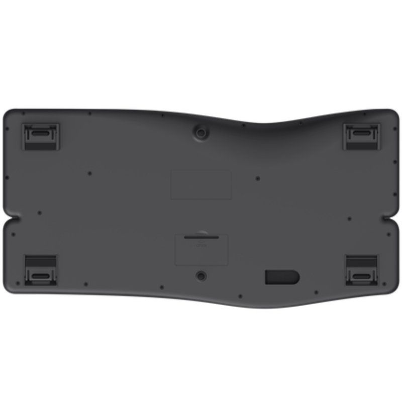 Teclado Inalámbrico por Bluetooth Trust Keyra Multidispositivo Ergonómico