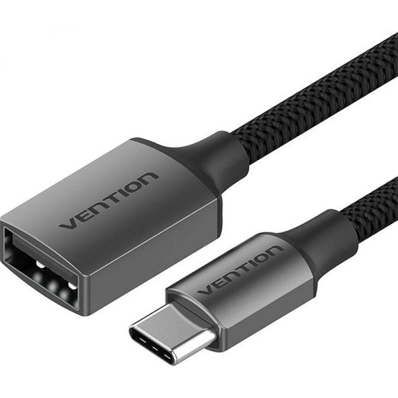 Cable USB 2.0 Vention CCWHB
USB Tipo-C Macho - USB Hembra
15cm