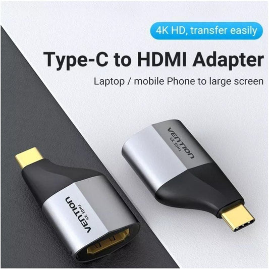 Adaptador USB Tipo-C Vention TCDH0
USB Tipo-C Macho - HDMI Hembra