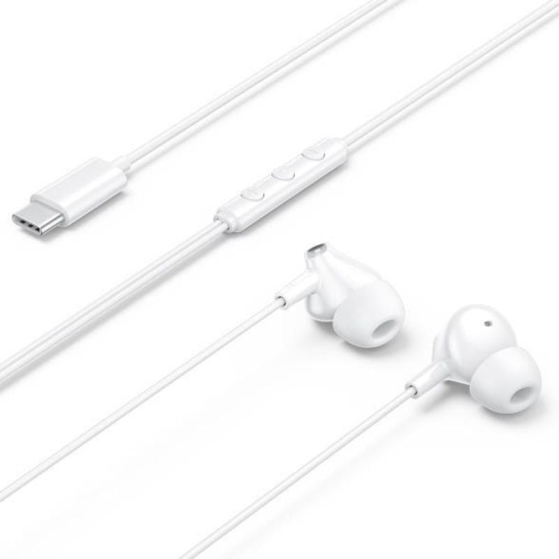 Auriculares Intrauditivos Vention Echo Lite USB-C In-Ear
con Micrófono
USB Tipo-C
Blancos
