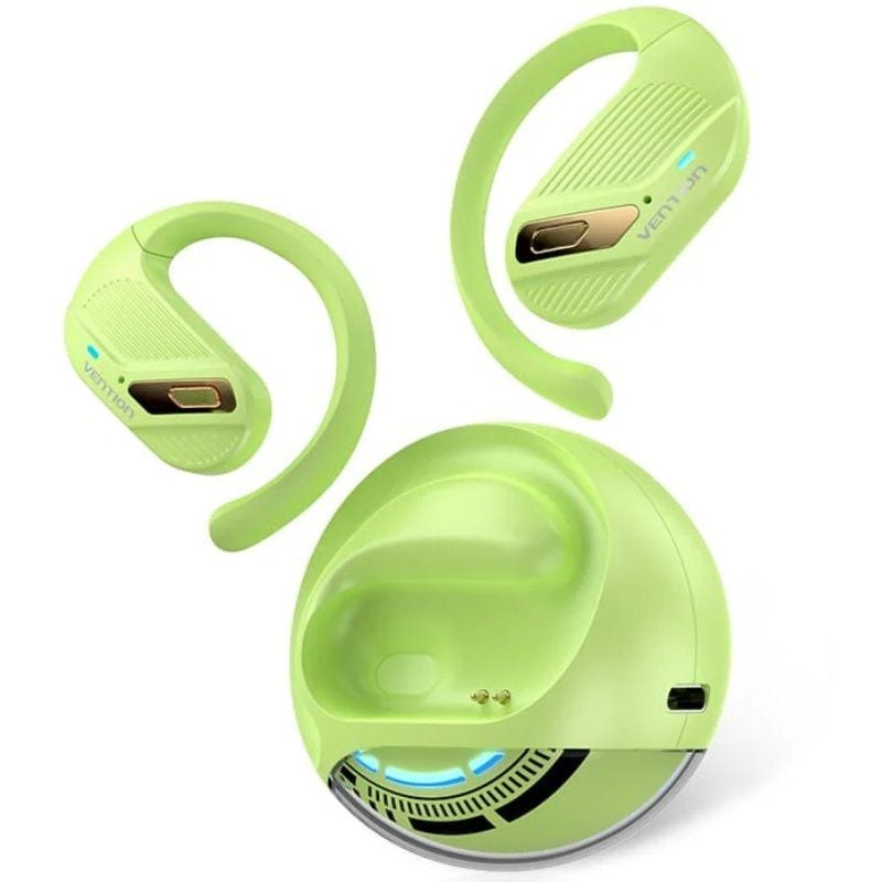 Auriculares Deportivos Bluetooth Vention Open Ear OpenBeat O12 NBUG0 con estuche de carga
Verdes