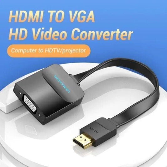 Cable Conversor Vention 74345
HDMI Macho
VGA Hembra
15cm
Negro