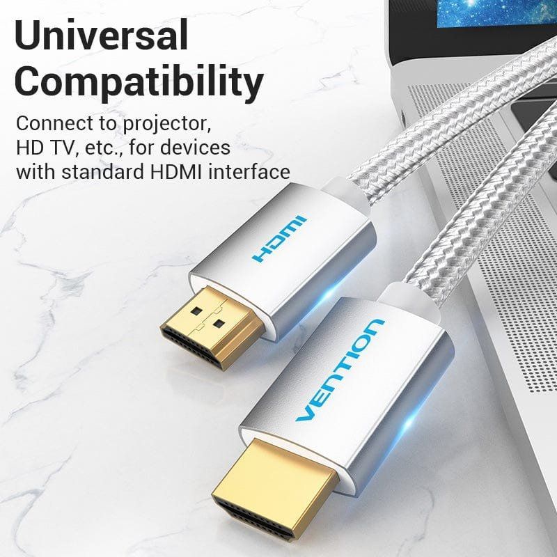 Cable HDMI 2.0 4K Vention AABIH
HDMI Macho - HDMI Macho
2m
Plata