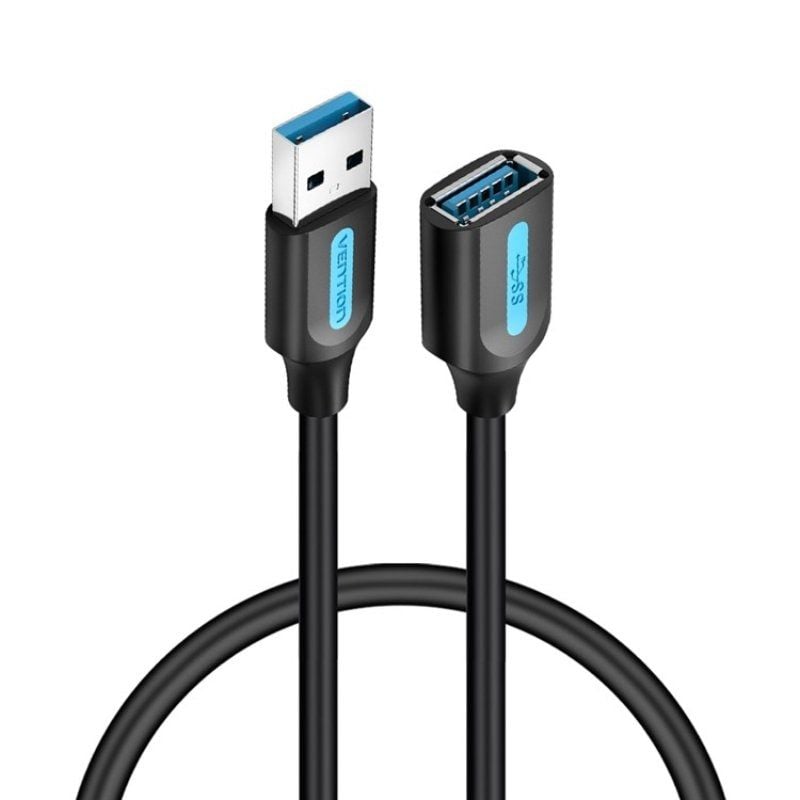 Cable Alargador USB 3.0 Vention CBHBH
USB Macho - USB Hembra
5Gbps
2m
Negro