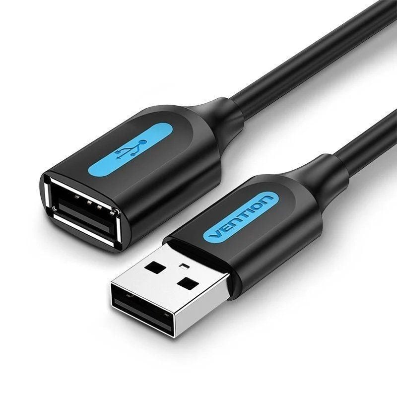 Cable Alargador USB 2.0 Vention CBIBJ
USB Macho - USB Hembra
480Mbps
5m
Negro