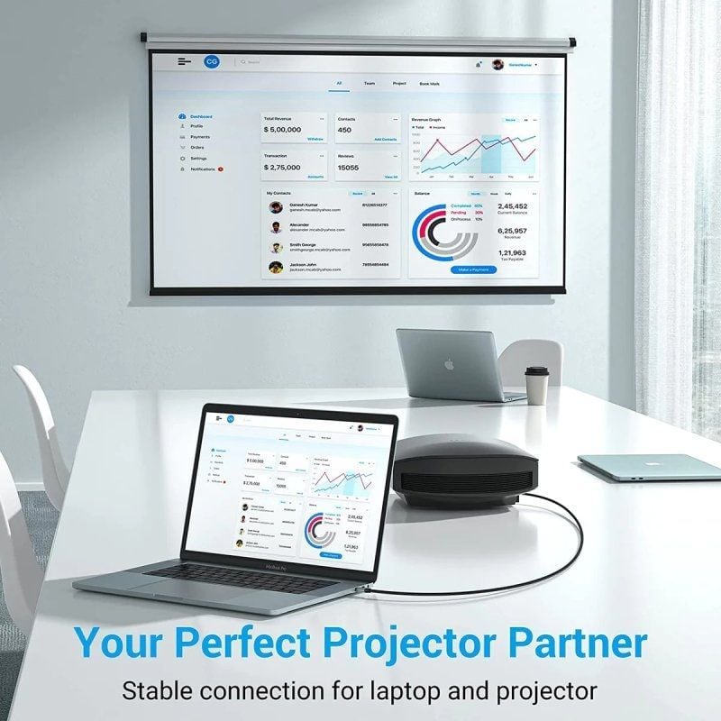 Cable Conversor HDMI 2.0 4K Vention CRBBG
USB Tipo-C Macho - HDMI Macho
1.5m
Negro