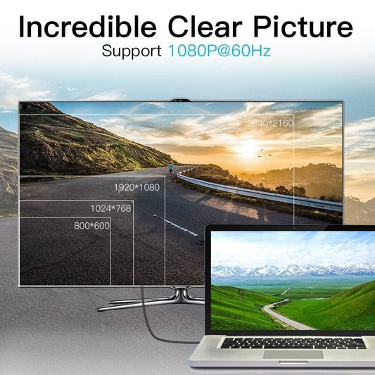 Cable Conversor Vention HABBH
Mini DisplayPort Macho - HDMI Macho
2m
Negro