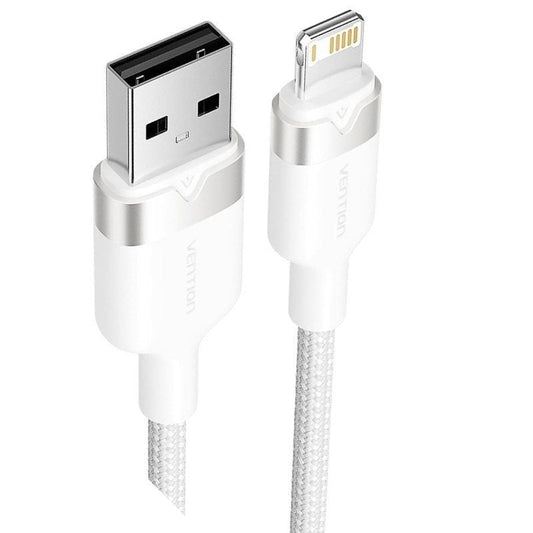 Cable USB Lightning Vention LANWF
USB Macho - Lightning Macho
480Mbps
1m
Blanco