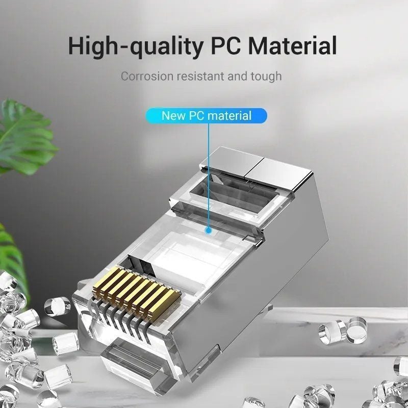 Conector RJ45 IDFR0-10
Cat.6A FTP
10 uds