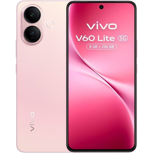 VIVO V60 Lite 5G 6.77" 8Gb 256Gb Pink Bundle