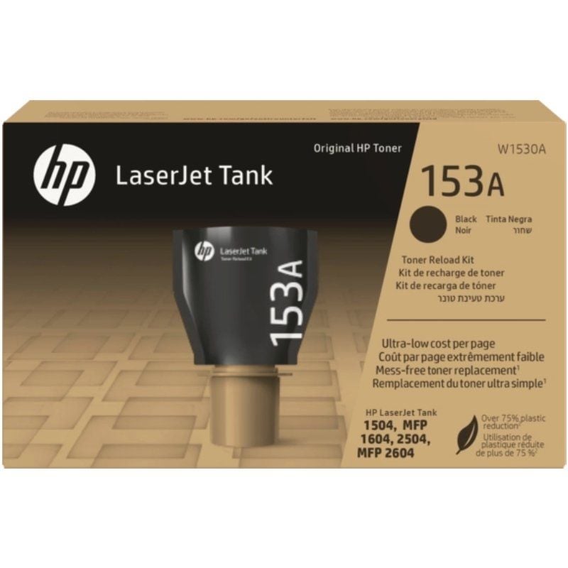 Kit de Recarga Tóner Original Laserjet Tank nº153A
Negro