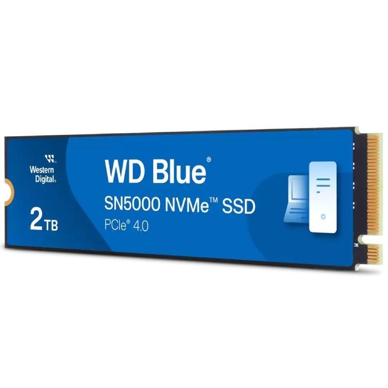 Disco SSD Western Digital WD Blue SN5000 2TB
M.2 2280 PCIe Gen4
Full Capacity