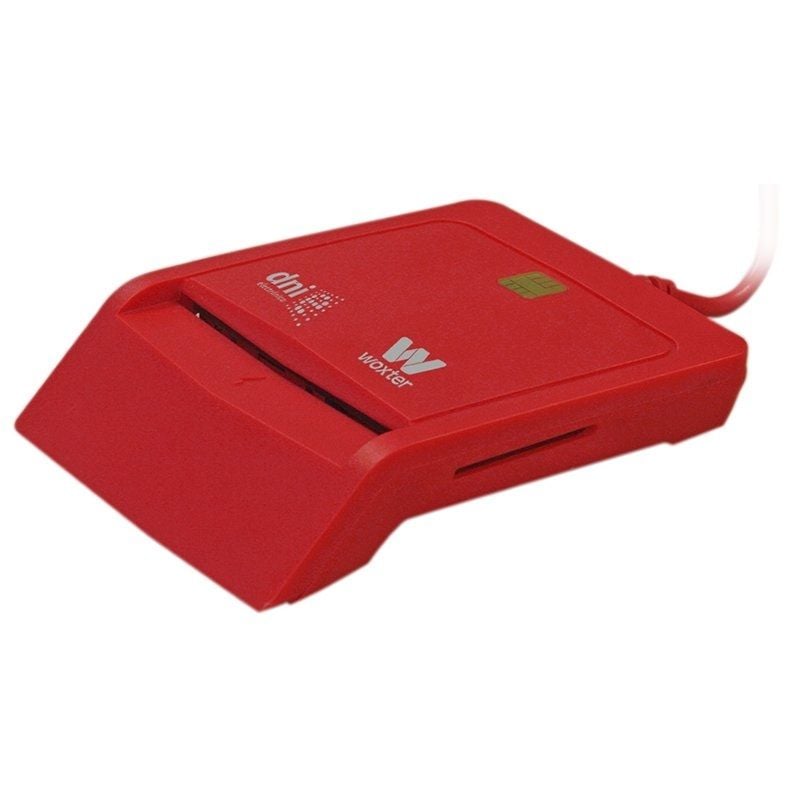 Lector de DNI y Tarjetas Woxter Combo PE26-148
USB 2.0
Rojo
