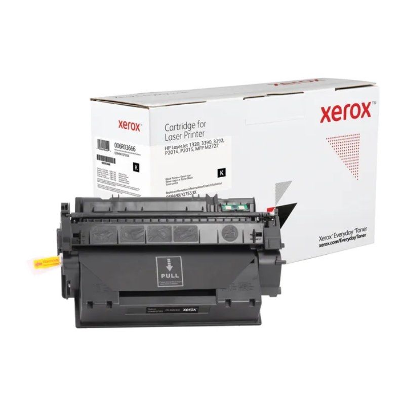 Tóner compatible Xerox 006R03666 compatible con HP Q5949X/Q7553X
6000 páginas
Negro