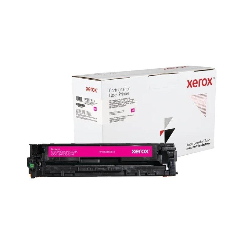 Tóner compatible Xerox 006R03811 compatible con HP CF213A/CB543A/CE323A/CRG-116M/CRG-131M
1800 páginas
Magenta