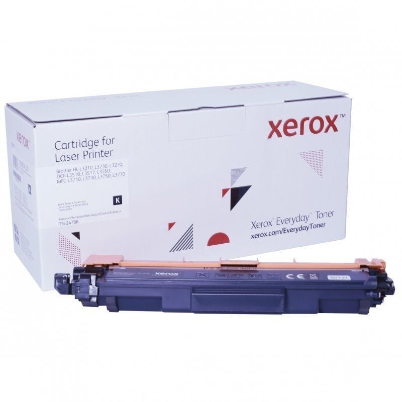 Tóner compatible Xerox 006R04230 compatible con Brother TN-247BK
Negro