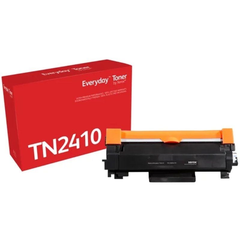 Tóner compatible Xerox 006R04791 compatible con Brother TN2410
1200 páginas
Negro