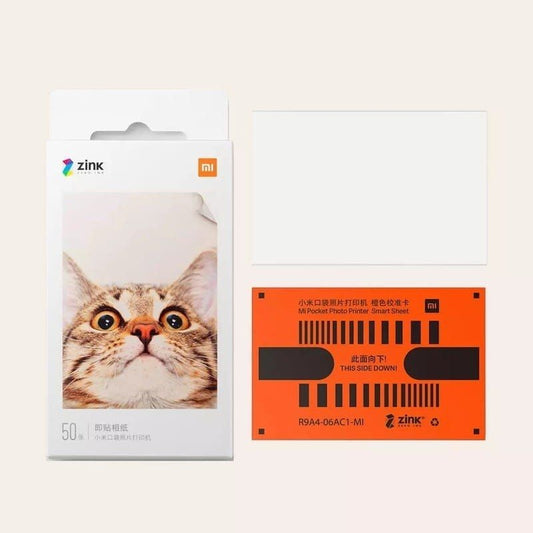 Papel Fotográfico Xiaomi Mi Portable Photo Printer Paper
5 x 7.6cm
20 Hojas