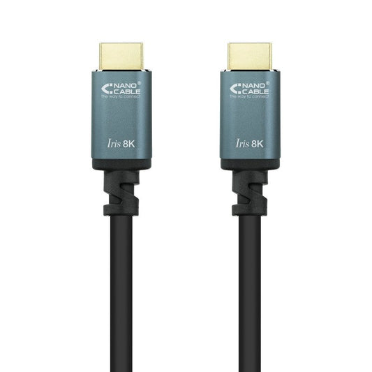 Nanocable Cable HDMI 2.1 IRIS 8K M/M, 3 metros