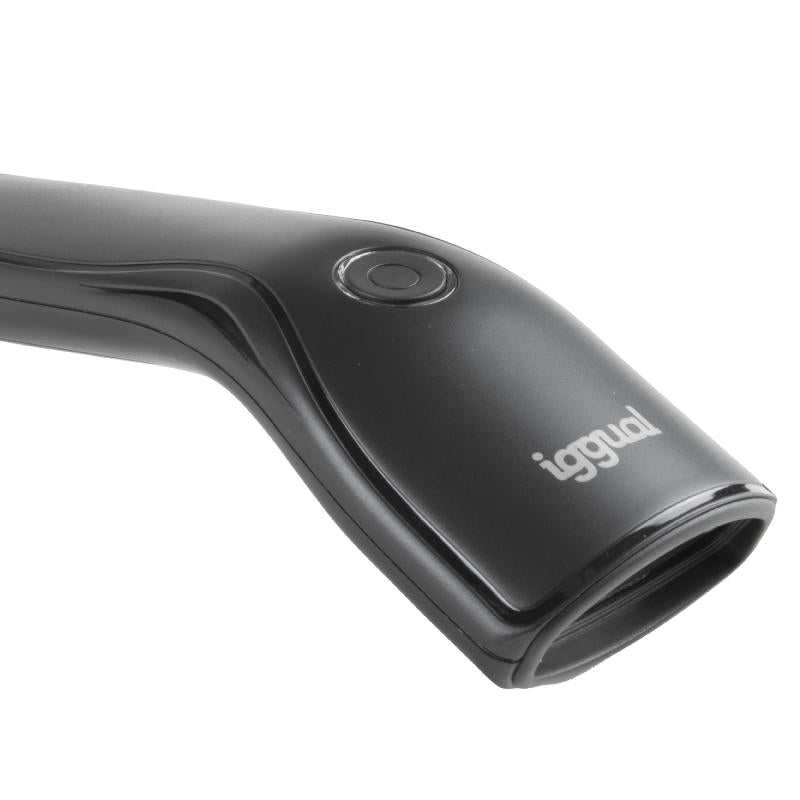 iggual Lector código barras 2D USB botón soporte