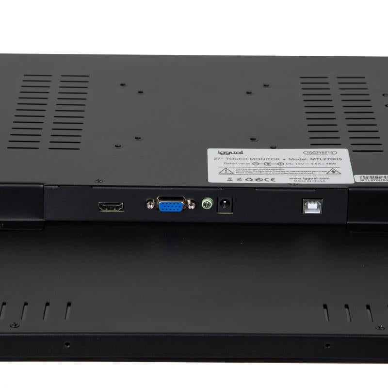 iggual Monitor LED táctil capacitivo FHD 27" IP65