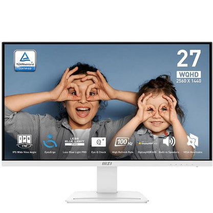 MSI MP273QW E2 Monitor 27" WQHD 2xHDMI DP MM bco
