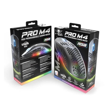 Spirit of Gamer Ratón Pro M4 Black