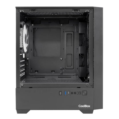 Coolbox Caja Gaming MATX GM200 F.Mesh S.FTE ARGB N