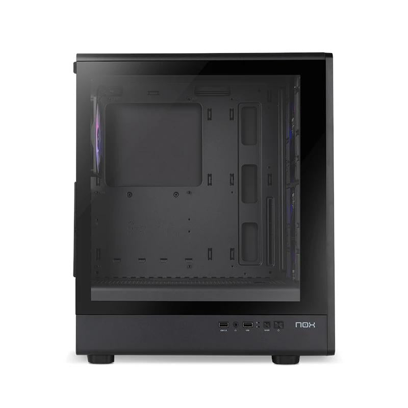 NOX Semitorre INFINITY IOTA  ARGB Negro USB 3.0