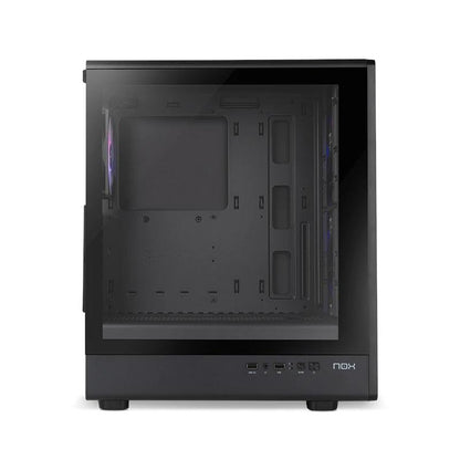 NOX Semitorre INFINITY IOTA  ARGB Negro USB 3.0