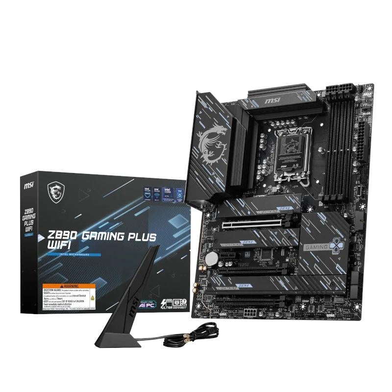 MSI Placa Base Z890 GAMING PLUS WIFI ATX LGA1851