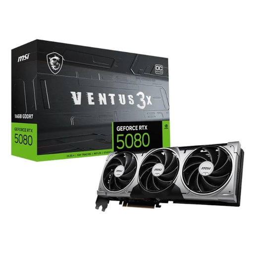 MSI VGA NVIDIA RTX 5080 16G VENTUS 3X OC DDR7